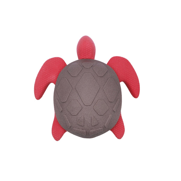 Jouet en caoutchouc flottant avec "squeaker" pour chien - tortue
