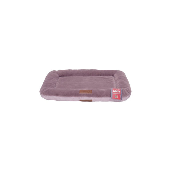 Lit pour chien réversible 4 saisons, fraîcheur & confort - rose mauve