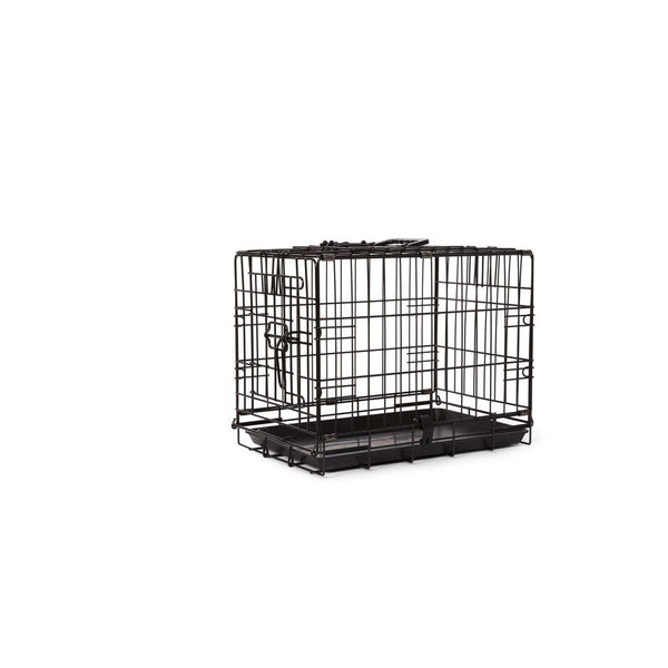 Cage deluxe, 2 portes avec séparateur et plateau de plastique