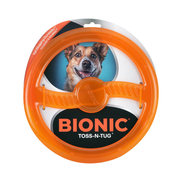 Jouet pour chien BIONIC, anneau Toss-N-Tug, 22,7 cm (9 po)