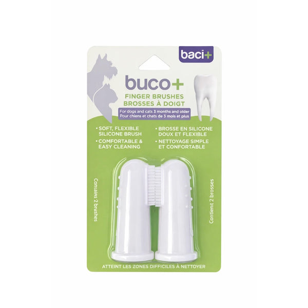 Brosse à dents pour doigt pour chiens et chats