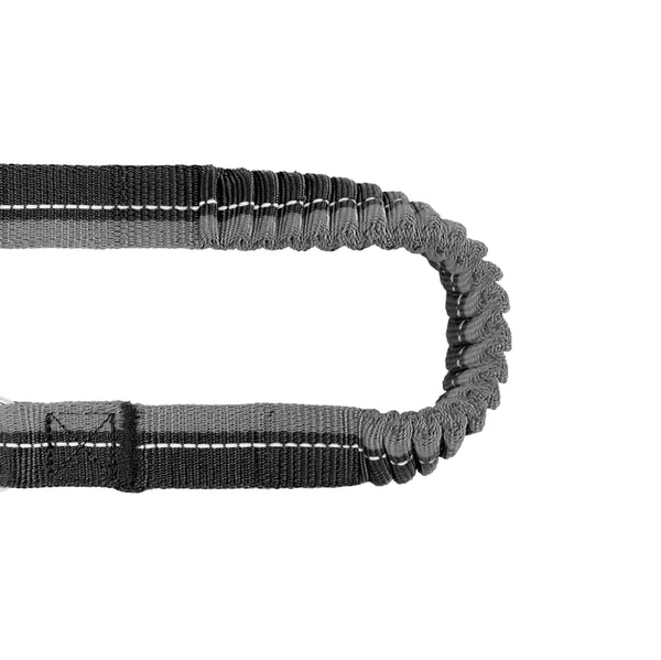 Coupleur élastique pour chien noir