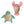 Jouet pour chats « Tropics Pals » paquet 2