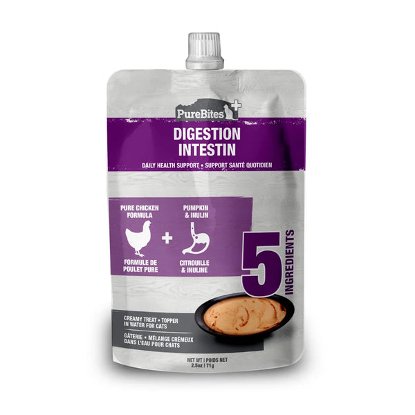 Gâteries pour chat fonctionnelles crémeux digestion & intestin 71 g
