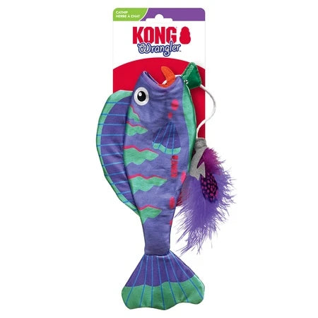 Jouet pour chats actif « Wrangler » poisson baudroie assortie