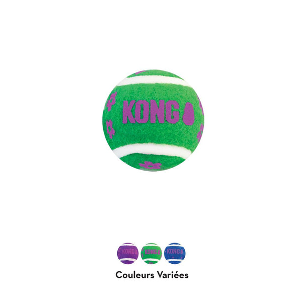 Jouet pour chats actif balles de tennis avec cloches paquet 3