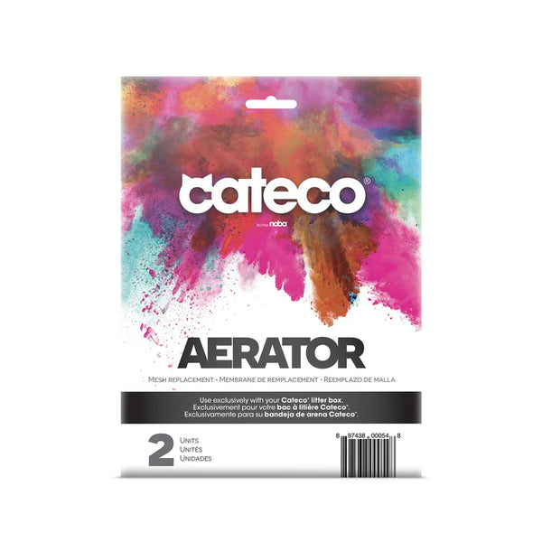 Aérateurs de remplacement pour bac à litière anti-odeurs Cateco