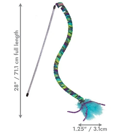 Jouets pour chats actifs agace-chat « Curlz » bouclé