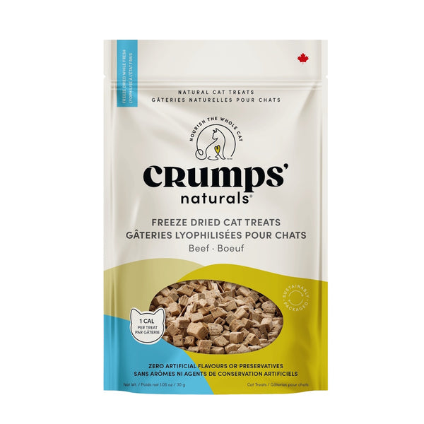 Gâteries pour chats, boeuf lyophilisé 30g