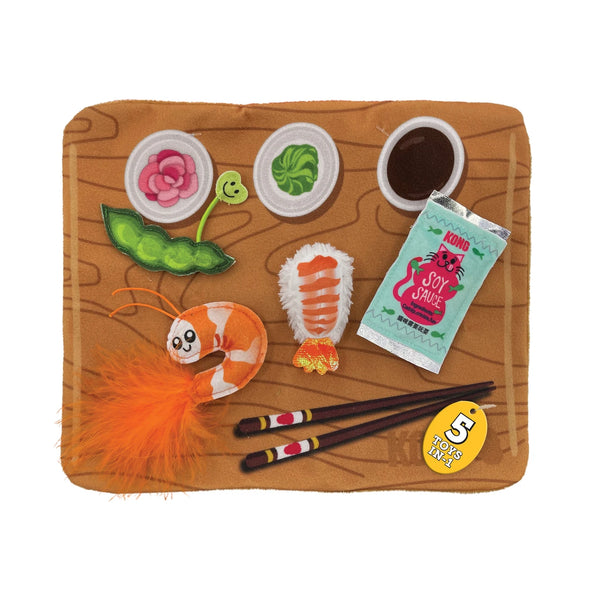 Jouet pour chats « Pull-A-Partz™ » Sushi