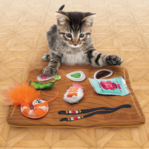 Jouet pour chats « Pull-A-Partz™ » Sushi