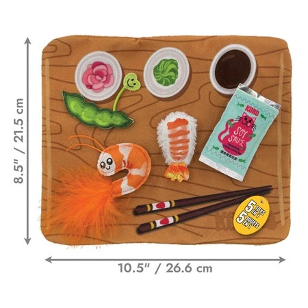 Jouet pour chats « Pull-A-Partz™ » Sushi