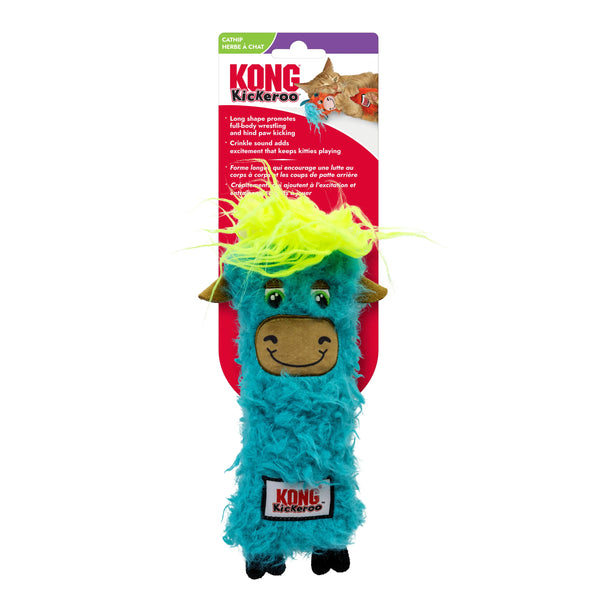 Jouet pour chats Kickeroo vache des highlands assortie
