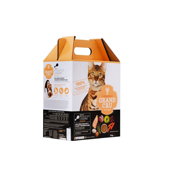 Grand Cru nourriture pour chat tout stade de vie, sans grains - poulet et canard
