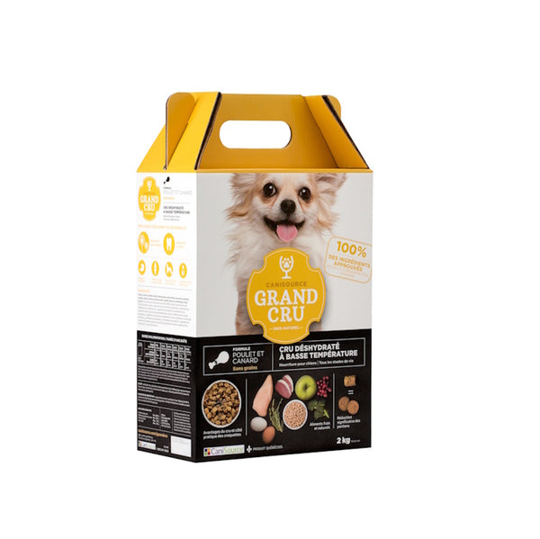 Grand Cru nourriture pour chien tout stade de vie, sans grains - poulet et canard