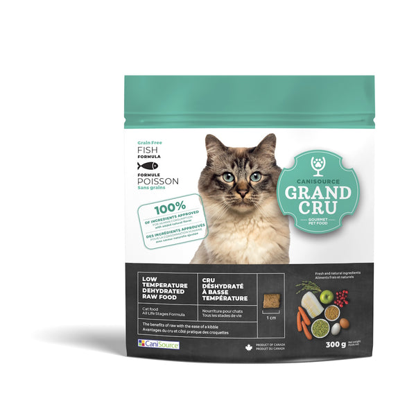 GRAND CRU NOURRITURE POUR CHAT TOUT STADE DE VIE, SANS GRAINS - POISSON - Animatout