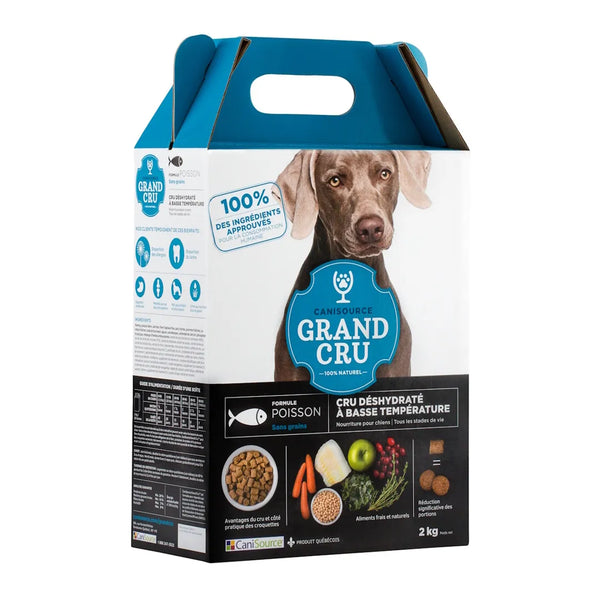 Grand Cru nourriture pour chien tout stade de vie, sans grains - poisson