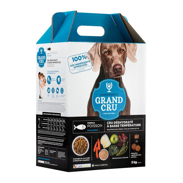 Grand Cru nourriture pour chien tout stade de vie, sans grains - poisson