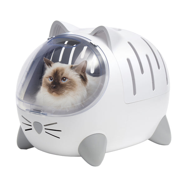 Catit PIXI Mio Lit et cage de transport 2 en 1 pour chats