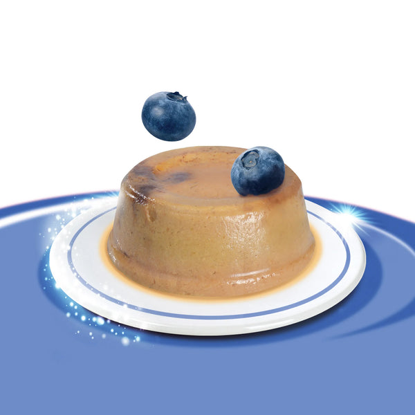 Mousses pour chat Creamy Cups, poulet et thon avec bleuets, 4 x 25 g - Animatout