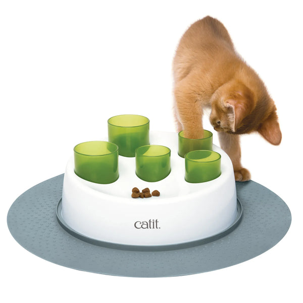 Tubes à croquettes pour chats Catit Senses 2.0
