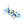 Jouet pour chats interactif Catit Groovy, poisson, bleu