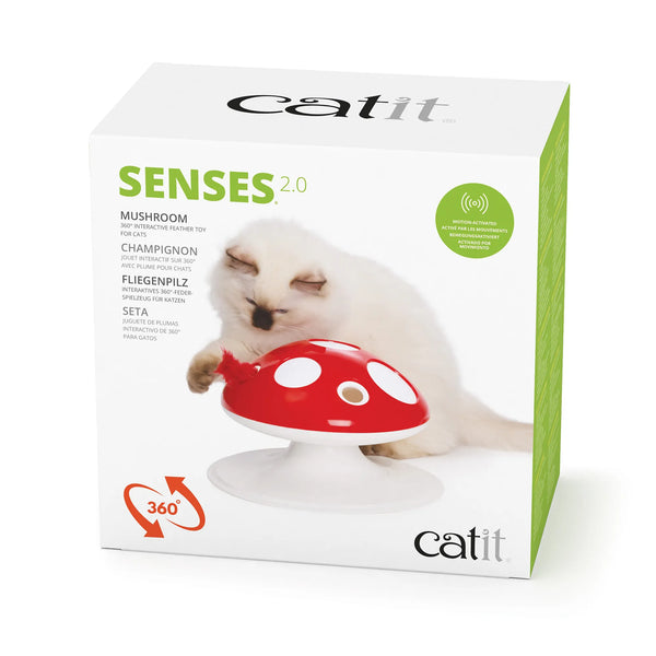 Jouet interactif pour chats Champignon Catit Senses