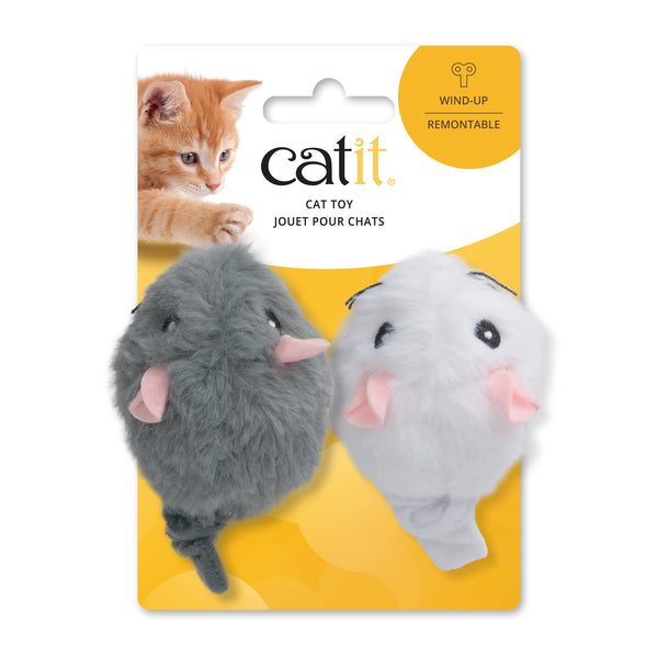 Jouet pour chats Catit, souris, paquet de 2