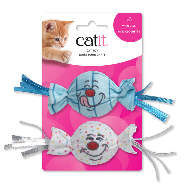 Jouet pour chats Catit, bonbons avec grelot, paquet de 2