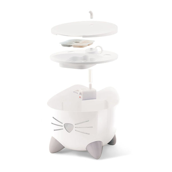 Abreuvoir pour chat PIXI, blanc, 2,5 l