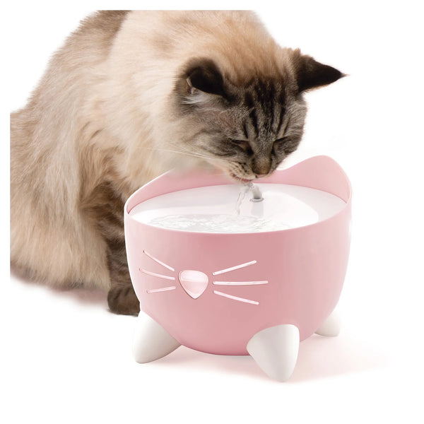 Abreuvoir pour chat PIXI, rose, 2,5 l