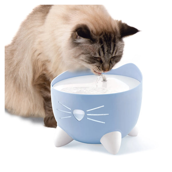Abreuvoir pour chat PIXI, bleu, 2,5 l