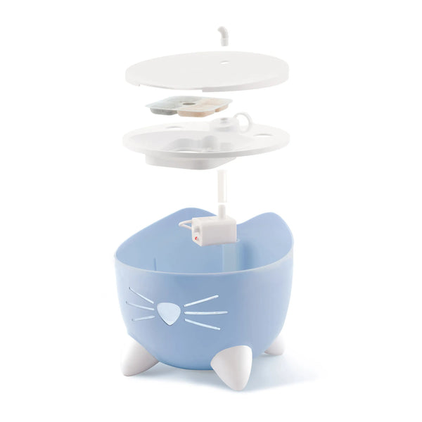 Abreuvoir pour chat PIXI, bleu, 2,5 l