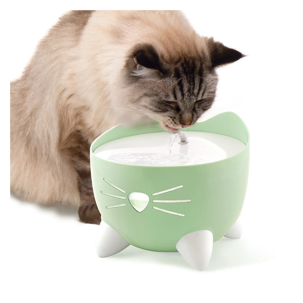 Abreuvoir pour chat PIXI, vert, 2,5 l - Animatout