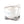 Abreuvoir pour chat PIXI, blanc avec dessus en acier inoxydable, 2,5 l - Animatout