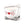 Abreuvoir pour chat PIXI, blanc avec dessus en acier inoxydable, 2,5 l - Animatout