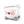 Abreuvoir pour chat PIXI, blanc avec dessus en acier inoxydable, 2,5 l - Animatout