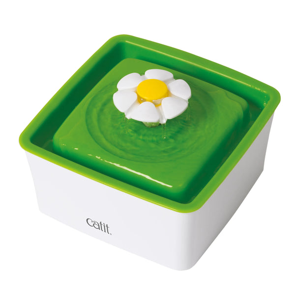 Mini abreuvoir pour chat Catit 2.0 avec fleur, 1,5 l - Animatout