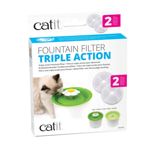 Filtres adoucisseurs d’eau à triple action pour abreuvoir Catit - Animatout