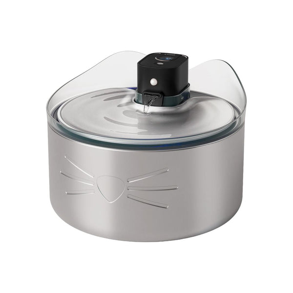 Abreuvoir sans fil PIXI en acier inoxydable avec clarificateur uvc, 5 l