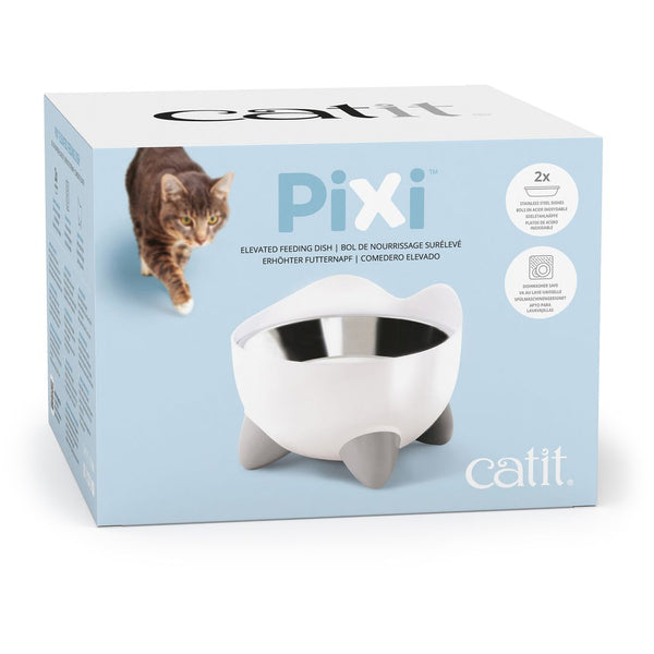 Bol de nourrissage surélevé pour chats Catit PIXI