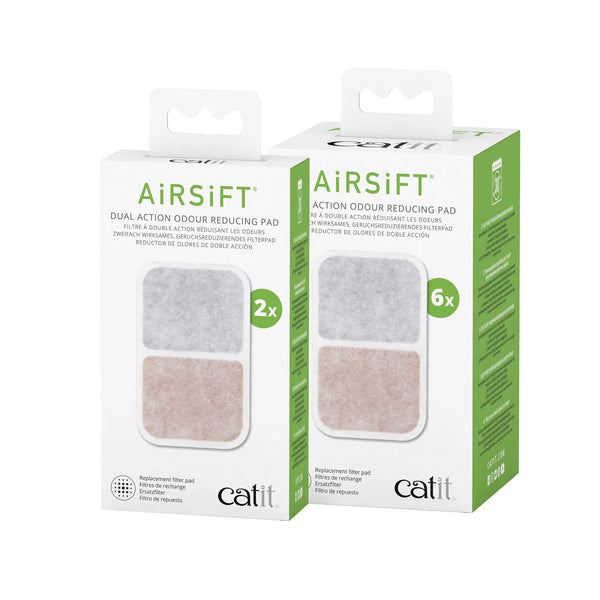 Filtres Catit Airsift à double action réduisant les odeurs