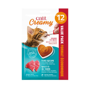 Gâteries crémeuses pour chat creamy à lécher, thon - Animatout