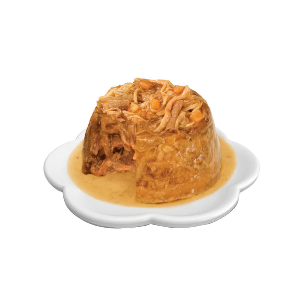 Repas de poulet pour chat avec foie et patate douce, 80 g - Animatout