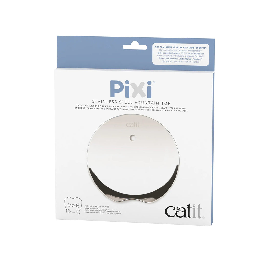 Dessus en acier inoxydable de rechange pour abreuvoir PIXI - Animatout
