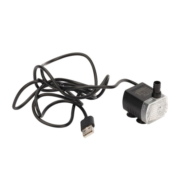 Pompe usb de rechange avec cordon d'alimentation pour abreuvoir Catit avec fleur à del