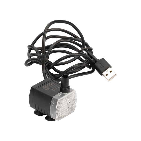 Pompe usb de rechange avec cordon d'alimentation pour abreuvoir Catit avec fleur à del