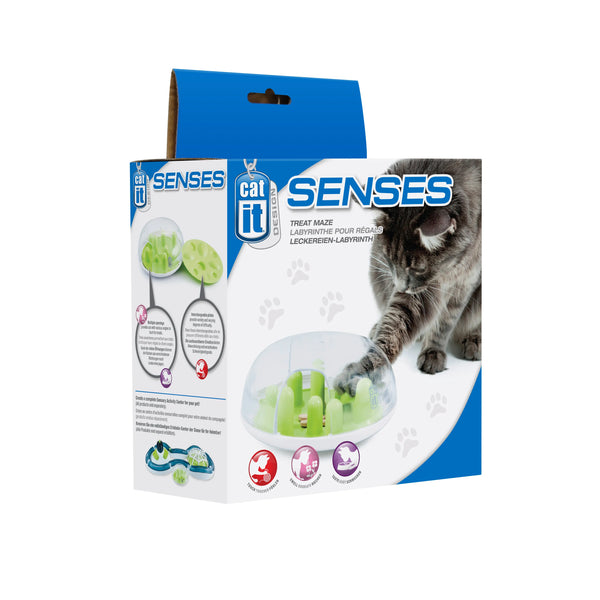 Labyrinthe pour gâteries pour chats Senses Catit à deux niveaux