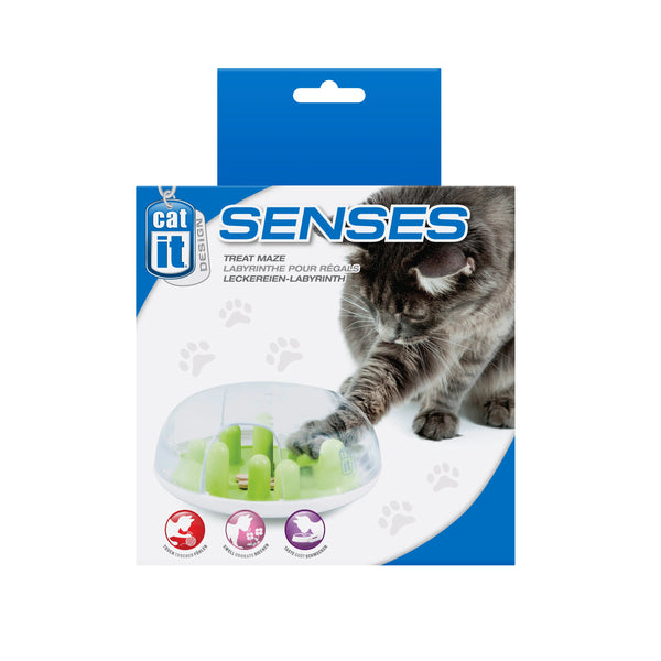 Labyrinthe pour gâteries pour chats Senses Catit à deux niveaux
