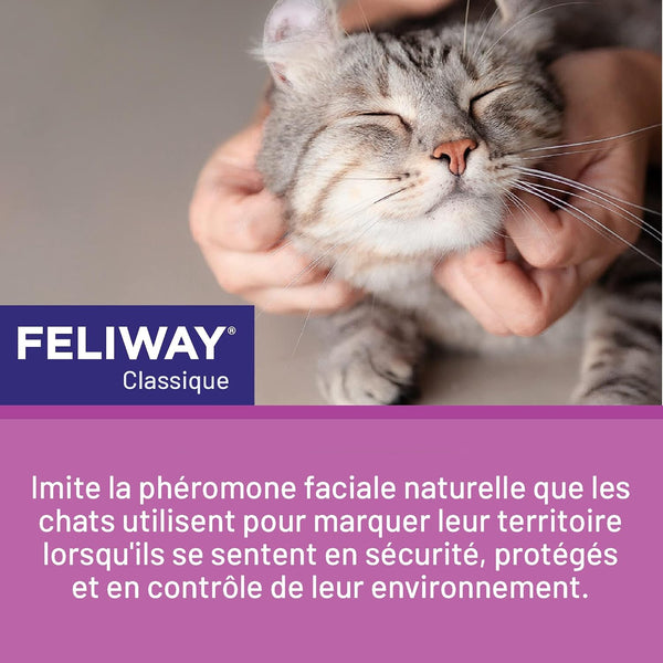 Feliway Classic recharge 30 jours pour diffuseur 48ml